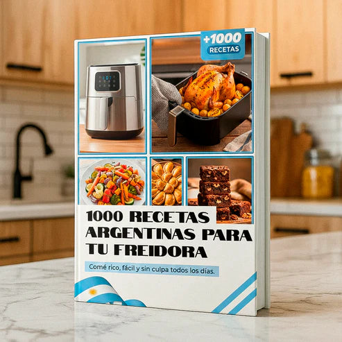 +1000 recetas en air fryer