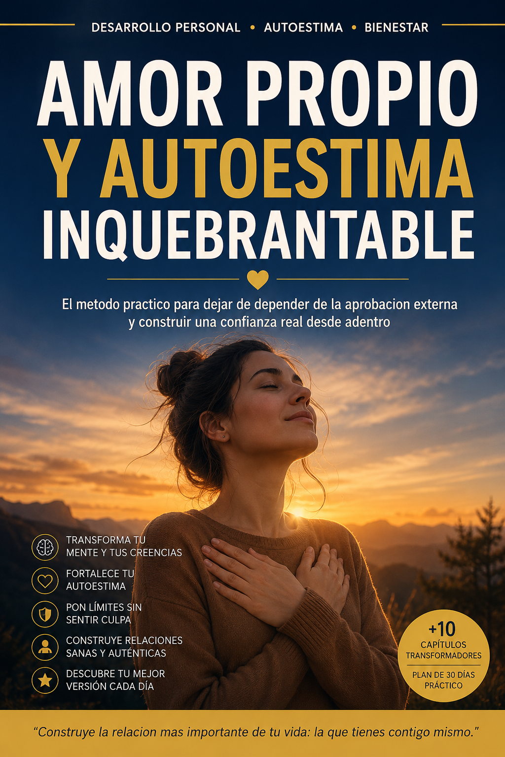 AMOR PROPIO Y AUTOESTIMA INQUEBRANTABLE