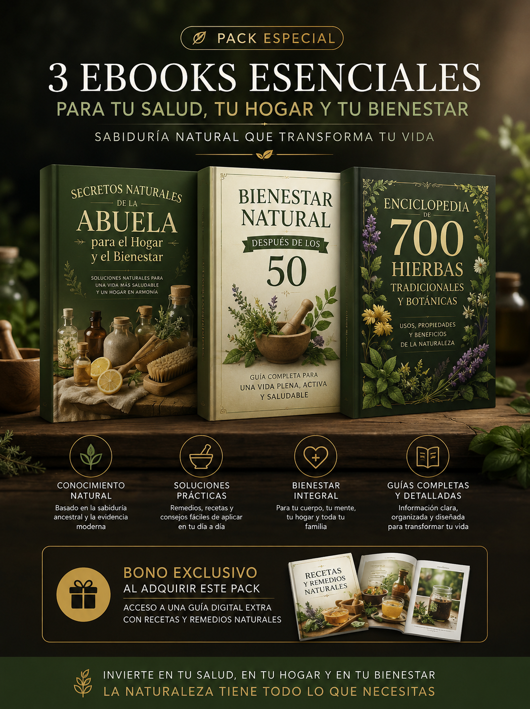 Biblioteca Premium de Bienestar Natural