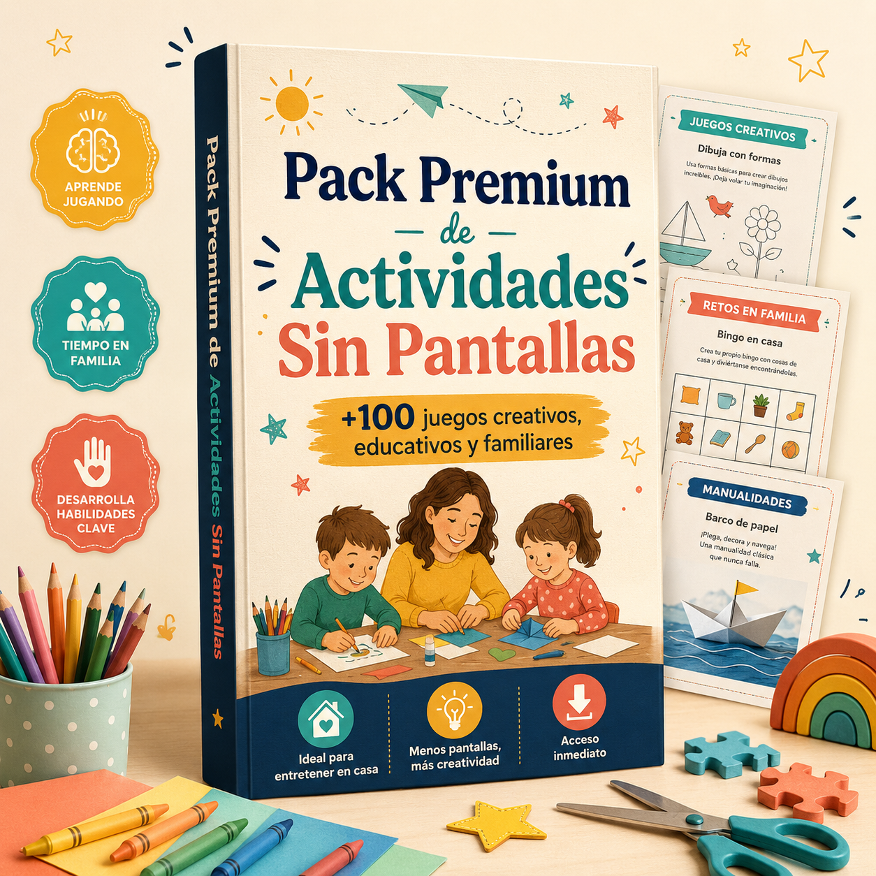 Pack Premium de Actividades Sin Pantallas