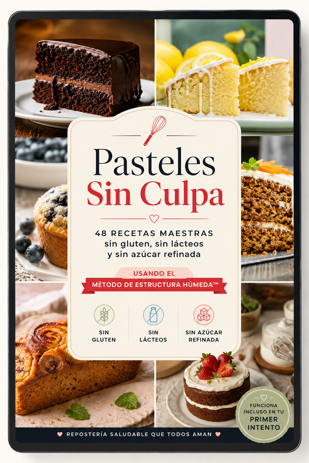 Pasteles sin culpa