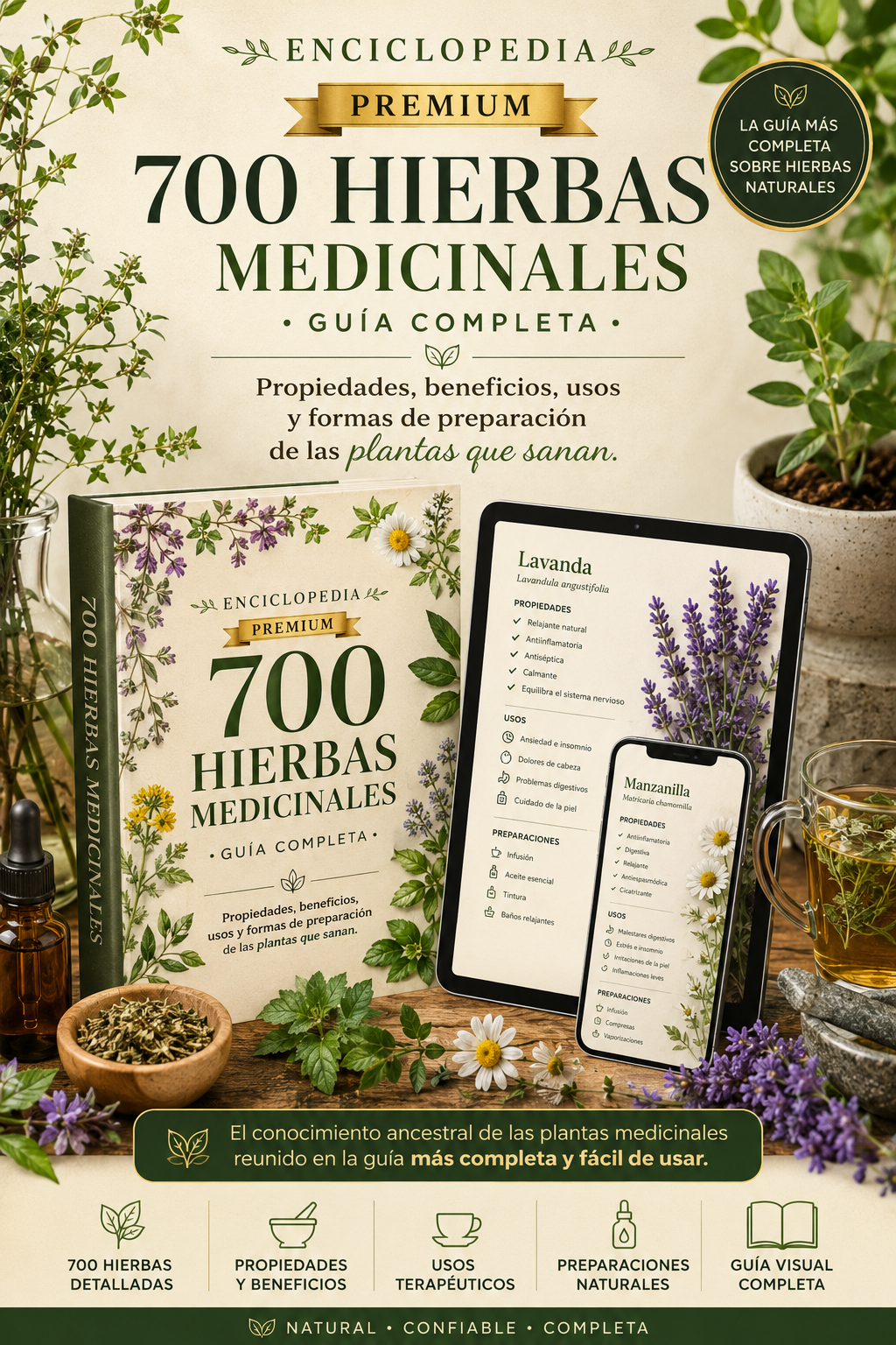 700 HIERBAS MEDICINALES ENCICLOPEDIA